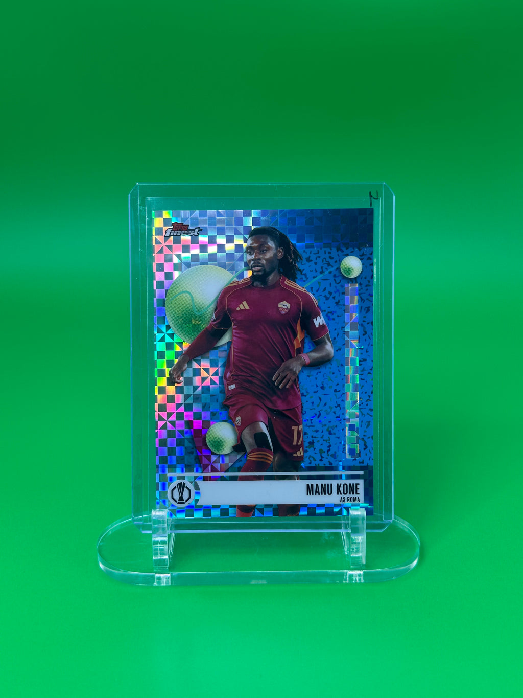 2025-26 Topps Finest UEFA Manu Koné Common XFractor
