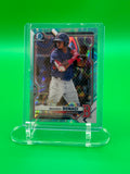 Brainer Bonaci 2021 Bowman Chrome Aqua Lava Refractor #55/199 Baseball Card
