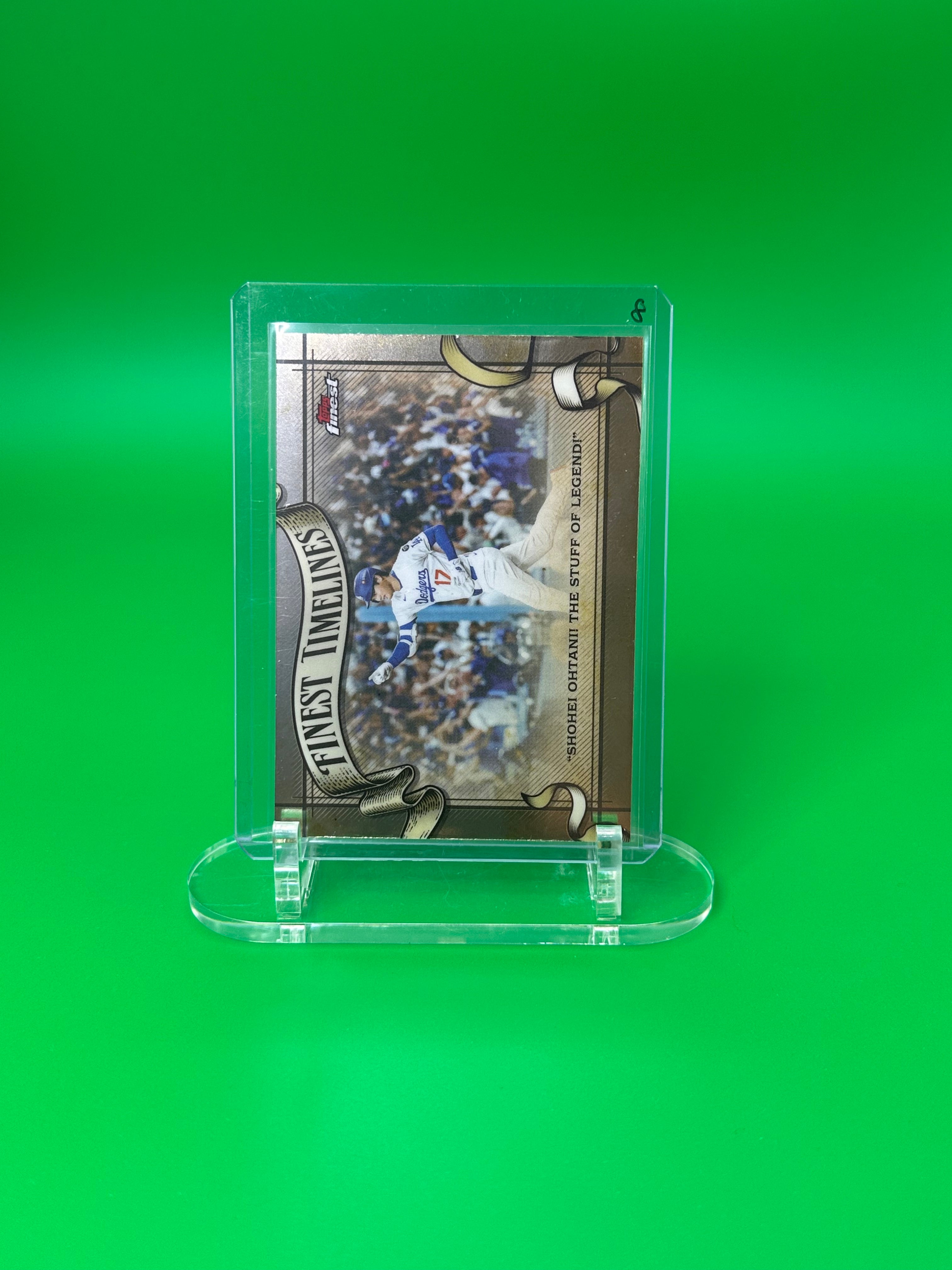 2026 Topps Finest Timelines Shohei Ohtani