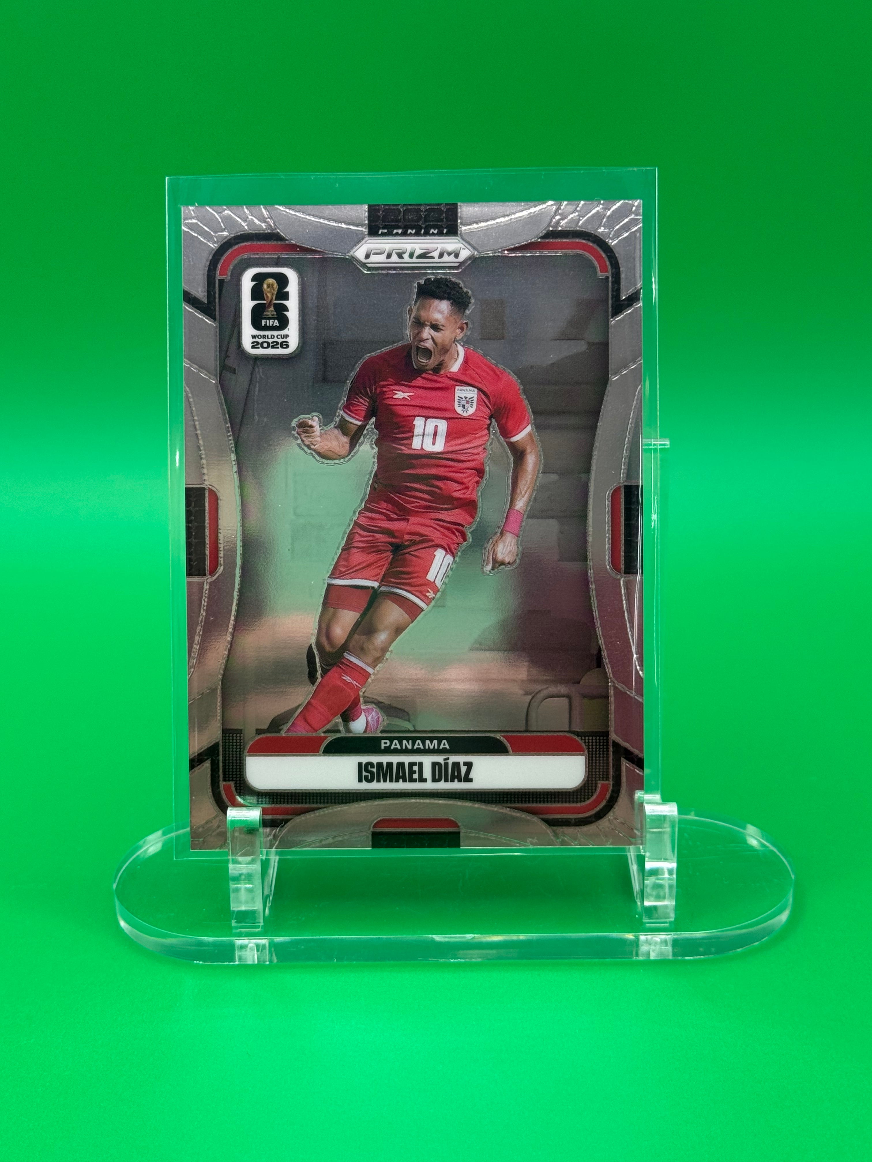 2025-26 Panini Prizm FIFA World Cup 2026 Ismael Díaz Rookie Card RC Panama