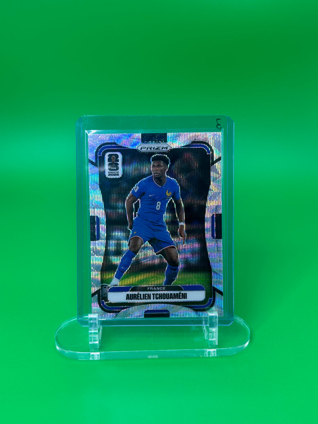 2026 Panini Prizm FIFA World Cup Aurélien Tchouaméni Wave Prizm