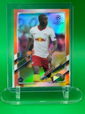 2021 Topps Chrome Amadou Haidara Orange Refractor Rookie 22/25 RB Leipzig