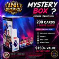 2026 Topps Premier League INI Breaks Collection Box | 200 Soccer Cards + Bonus Cards | Inserts, Refractors