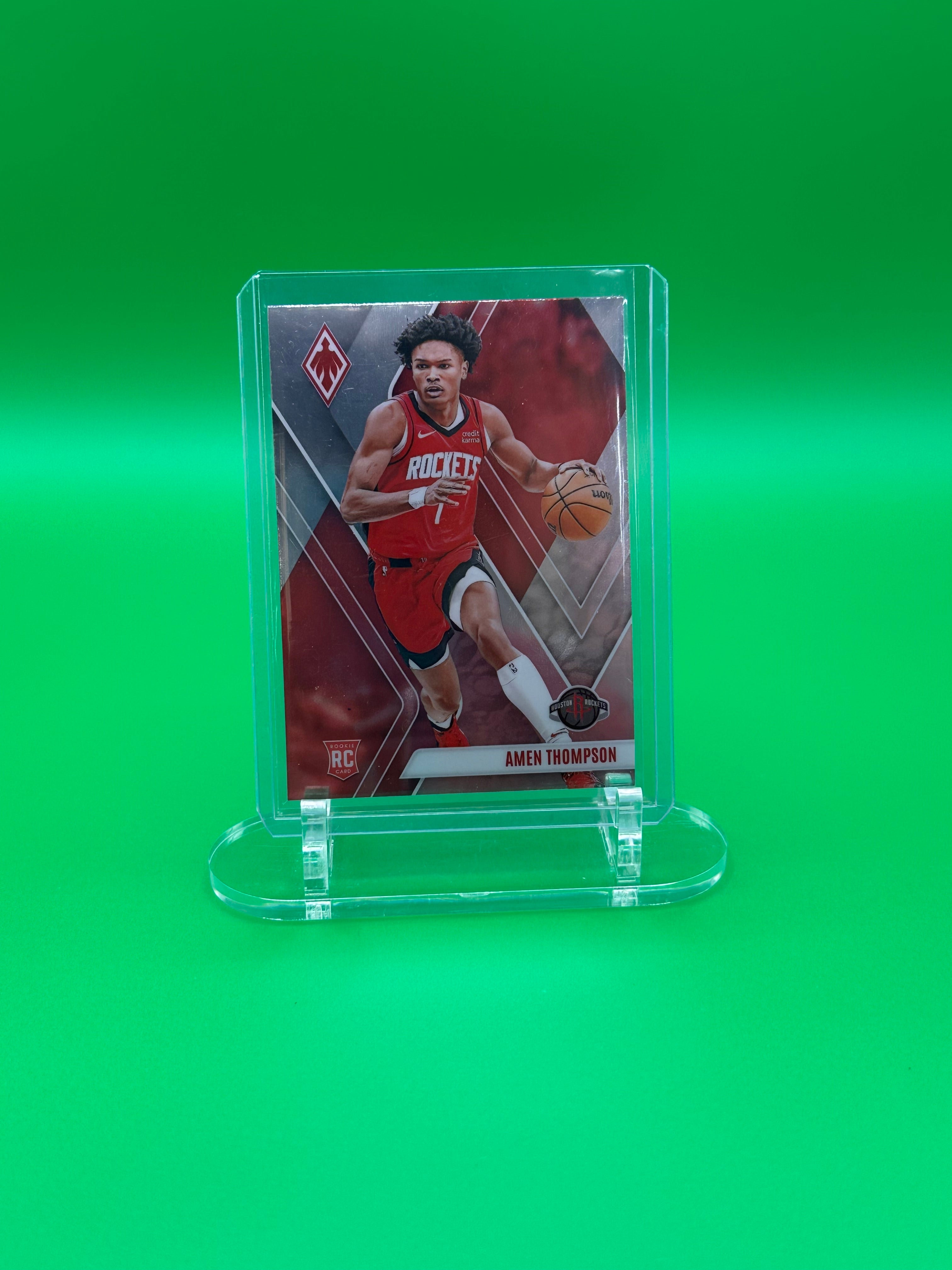 2023-24 Panini Phoenix Amen Thompson Rookie RC Houston Rockets