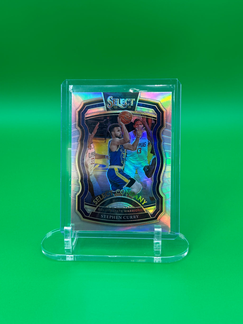 2021 Panini Select Stephen Curry Select Company Prizm Golden State Warriors