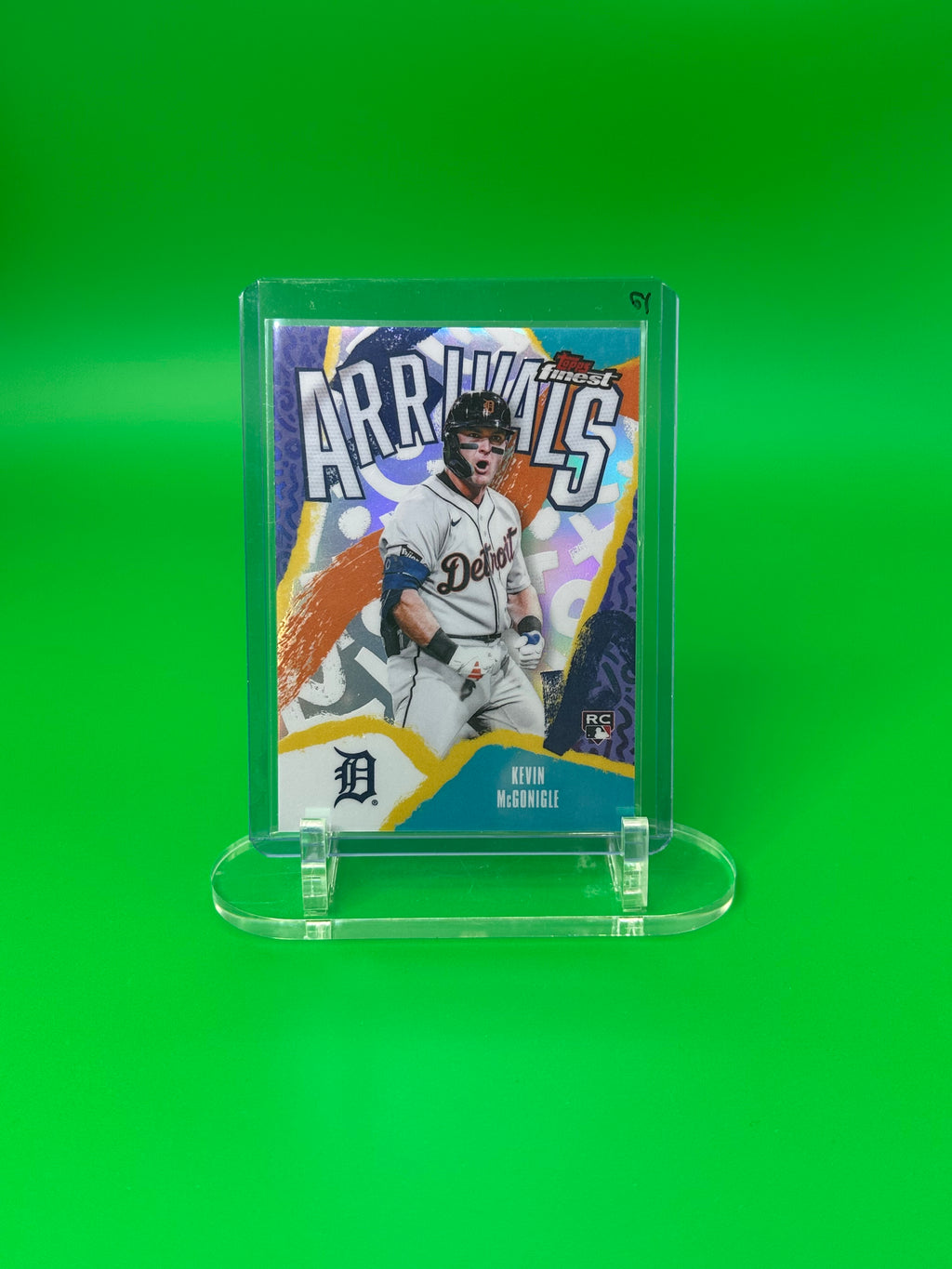 2026 Topps Finest Kevin McGonigle Arrivals Refractor RC