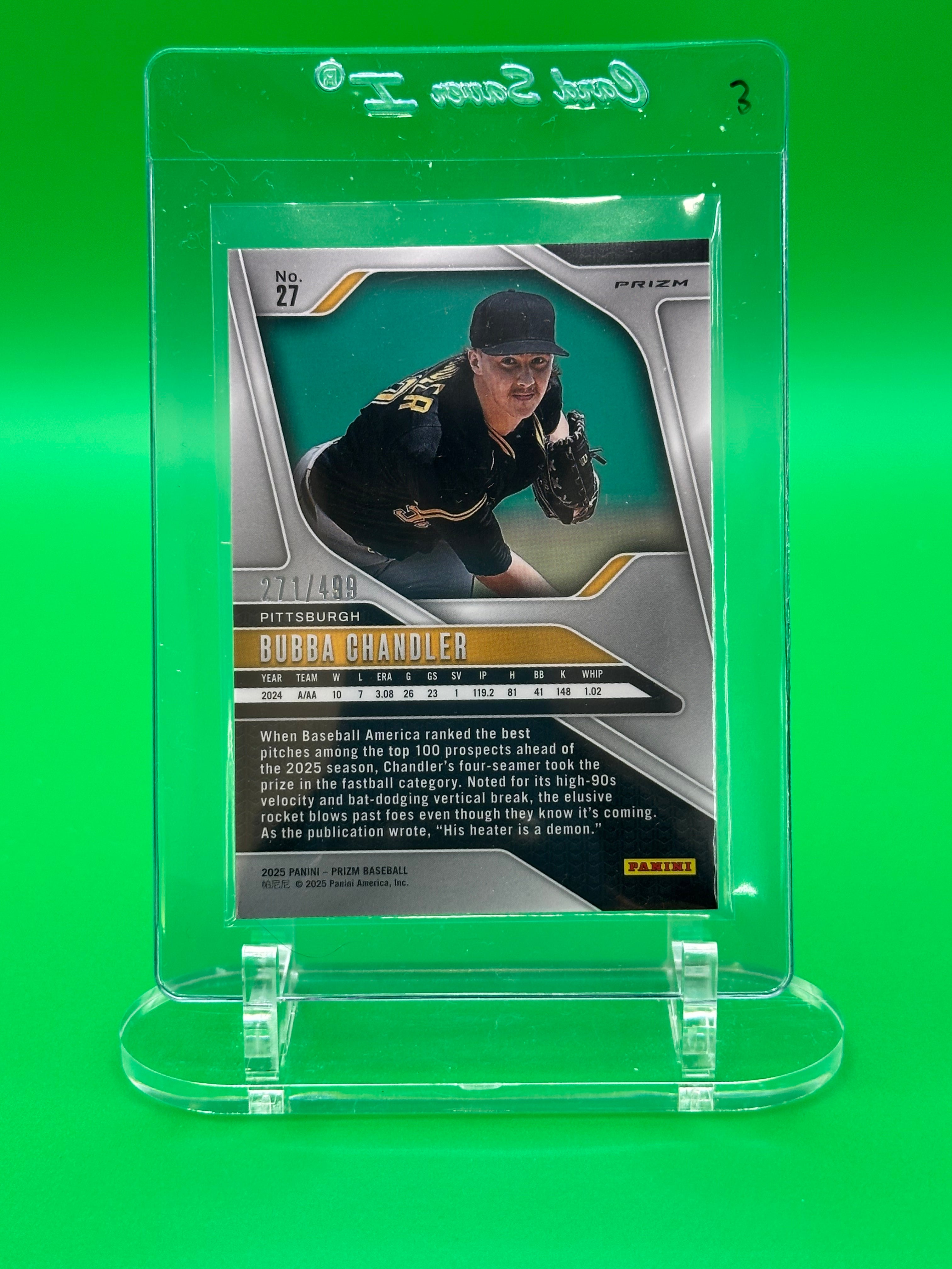 Bubba Chandler 2025 Panini Pulsar Prizm #271/499 Baseball Card