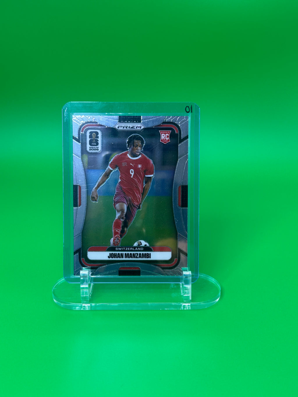 2026 Panini Prizm FIFA World Cup Johan Manzambi Rookie