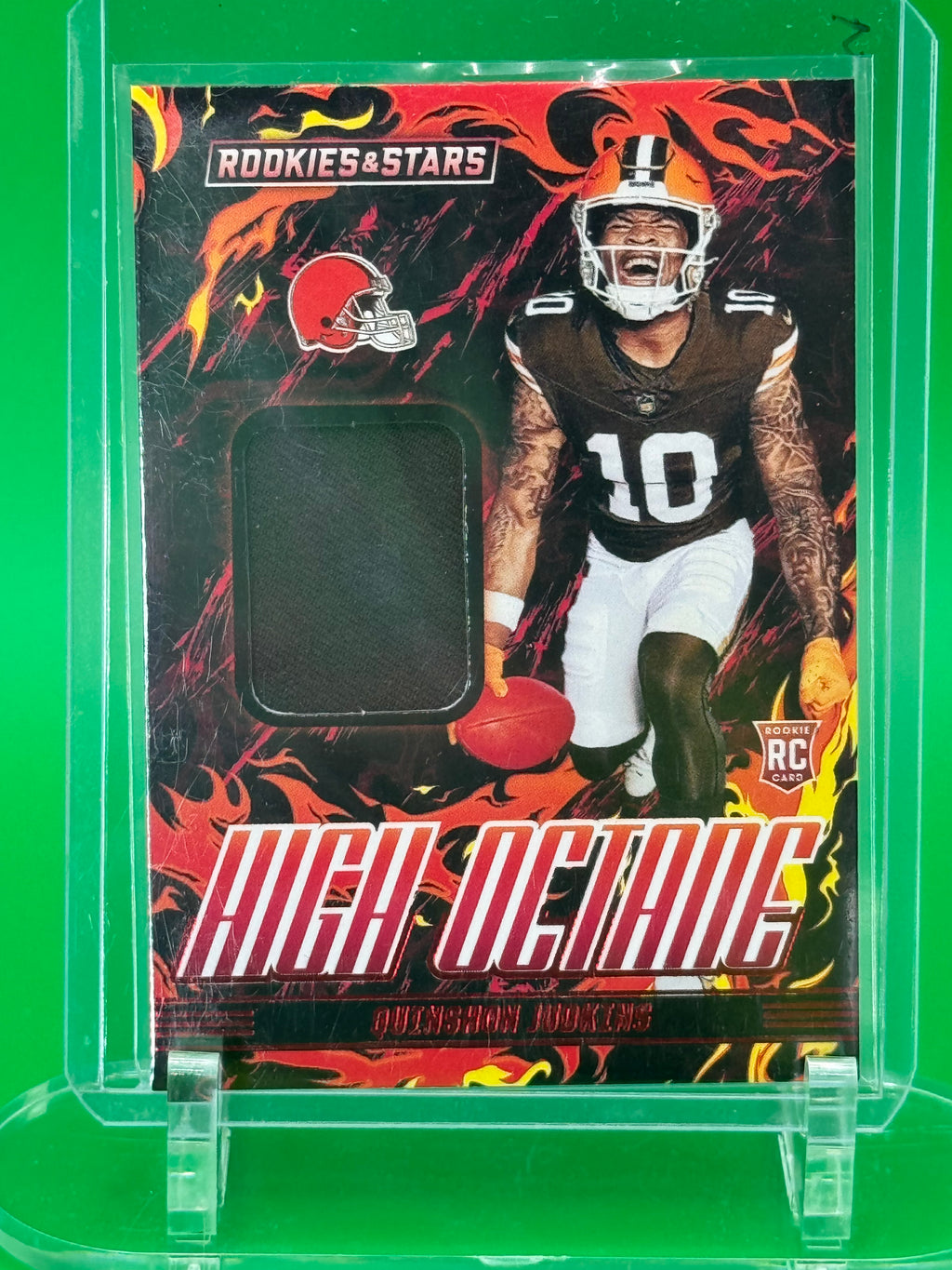 2025 Panini Rookie & Stars Quinshon Judkins Red Zone Rookie RC Cleveland Browns