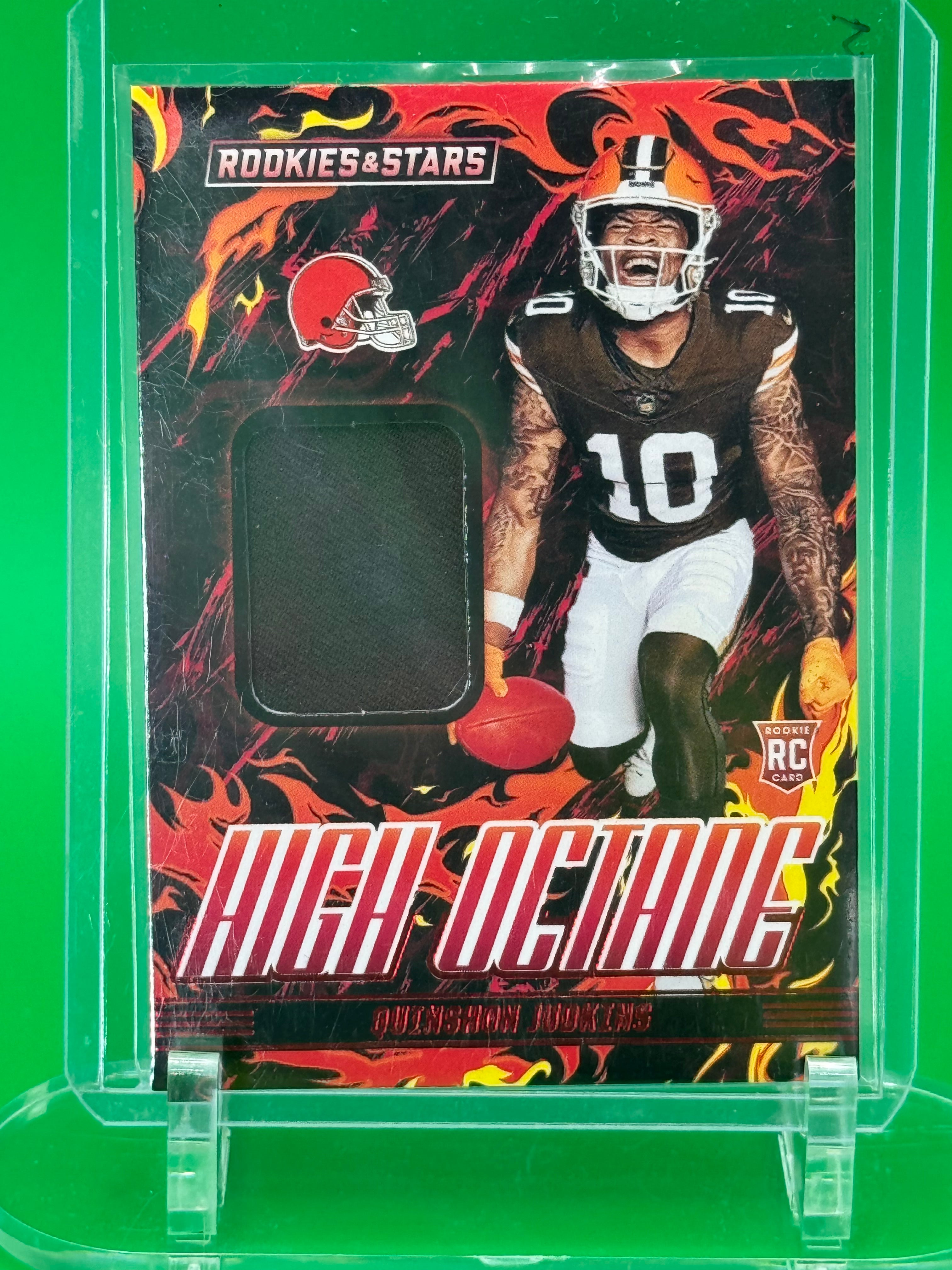 2025 Panini Rookie & Stars Quinshon Judkins Red Zone Rookie RC Cleveland Browns