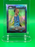 2025 Topps Chrome LaMelo Ball Charlotte Hornets Refractor Insert NBA Card