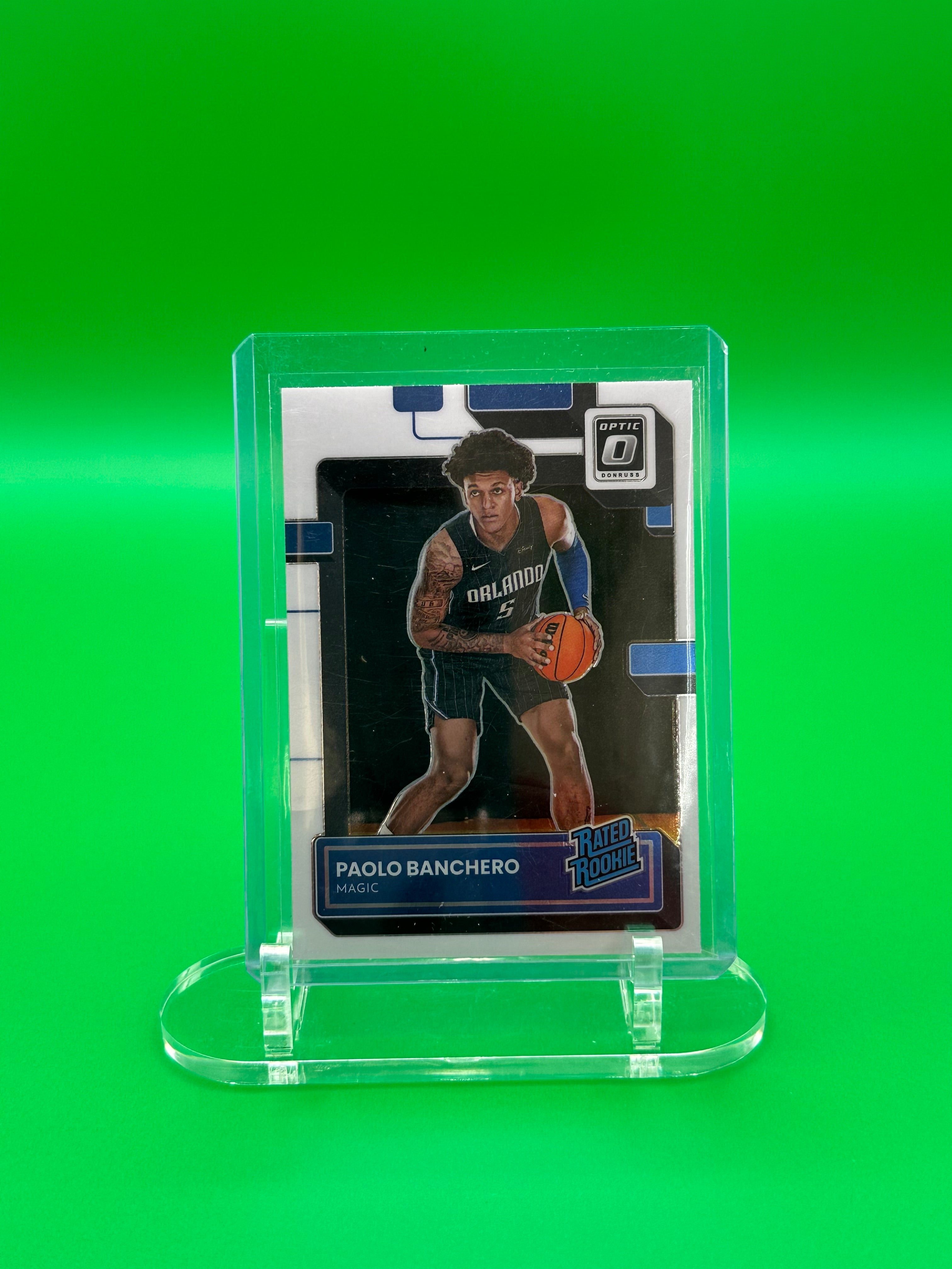 2022-23 Donruss Optic Paolo Banchero Rated Rookie RC Orlando Magic