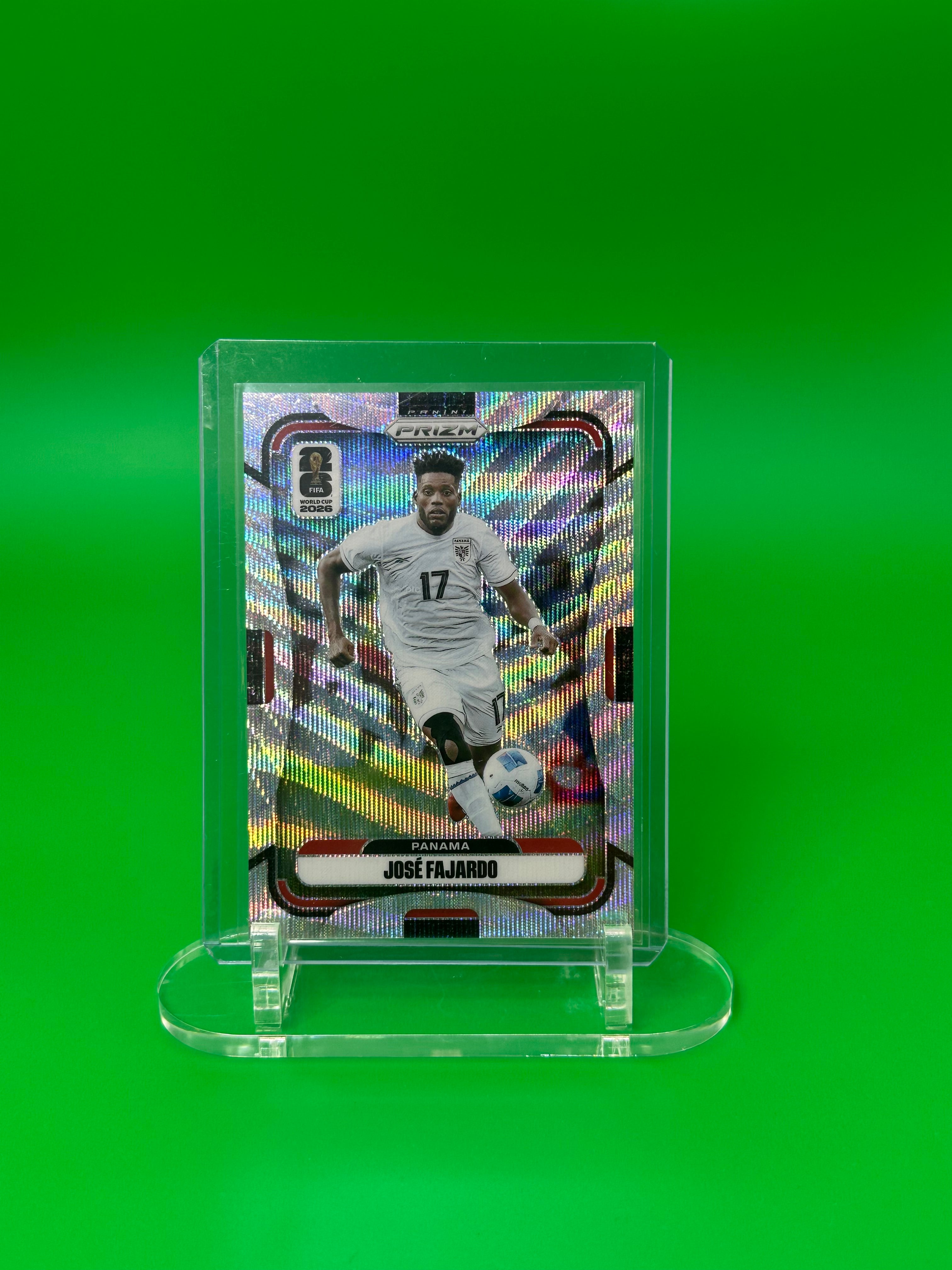 2026 Panini Prizm FIFA World Cup José Fajardo Wave Prizm