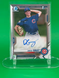 2025 Bowman Chrome Drew Gray First Bowman Auto Chicago Cubs