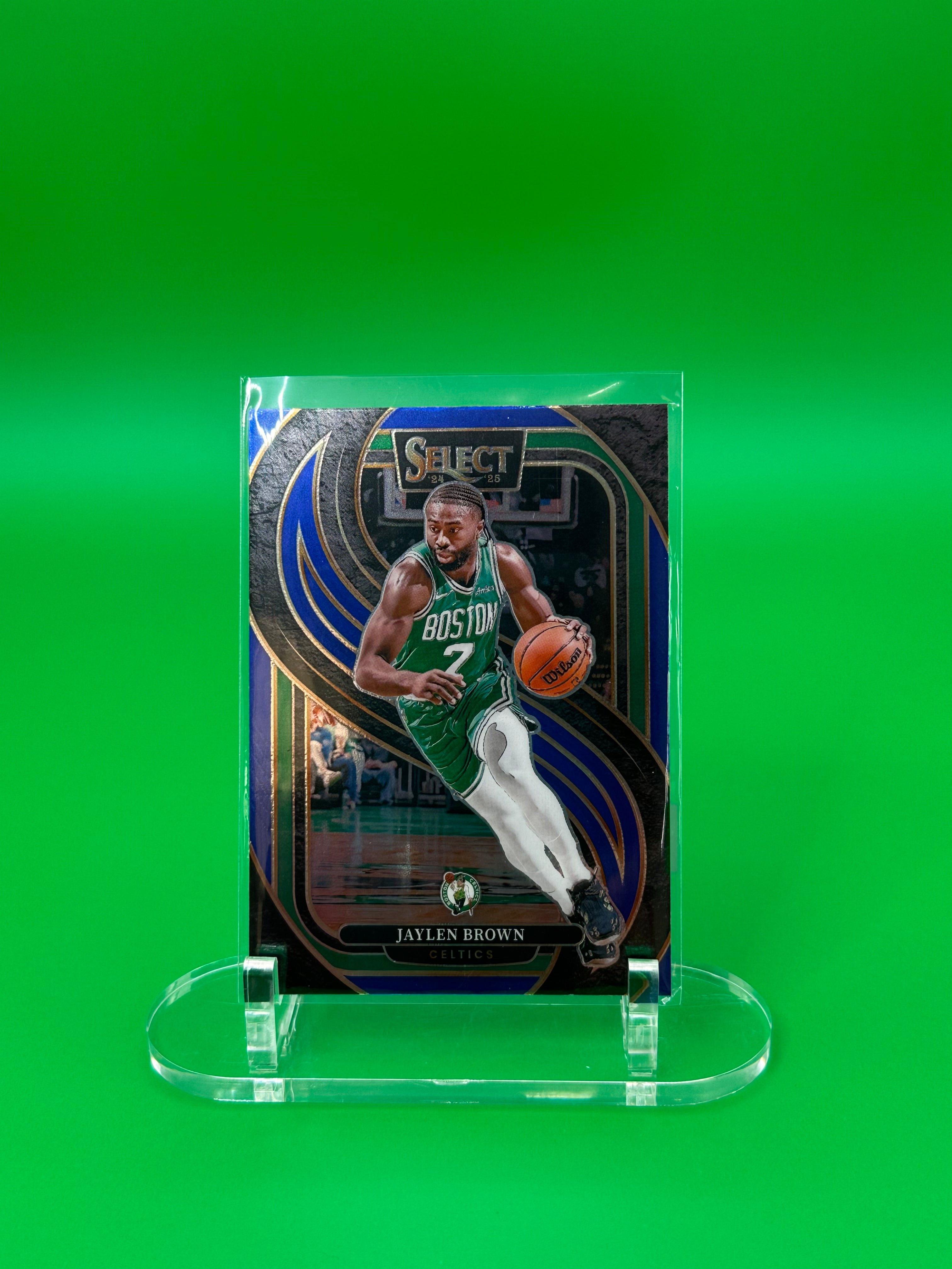 2021 Panini Select Jaylen Brown Premier Level Prizm Boston Celtics