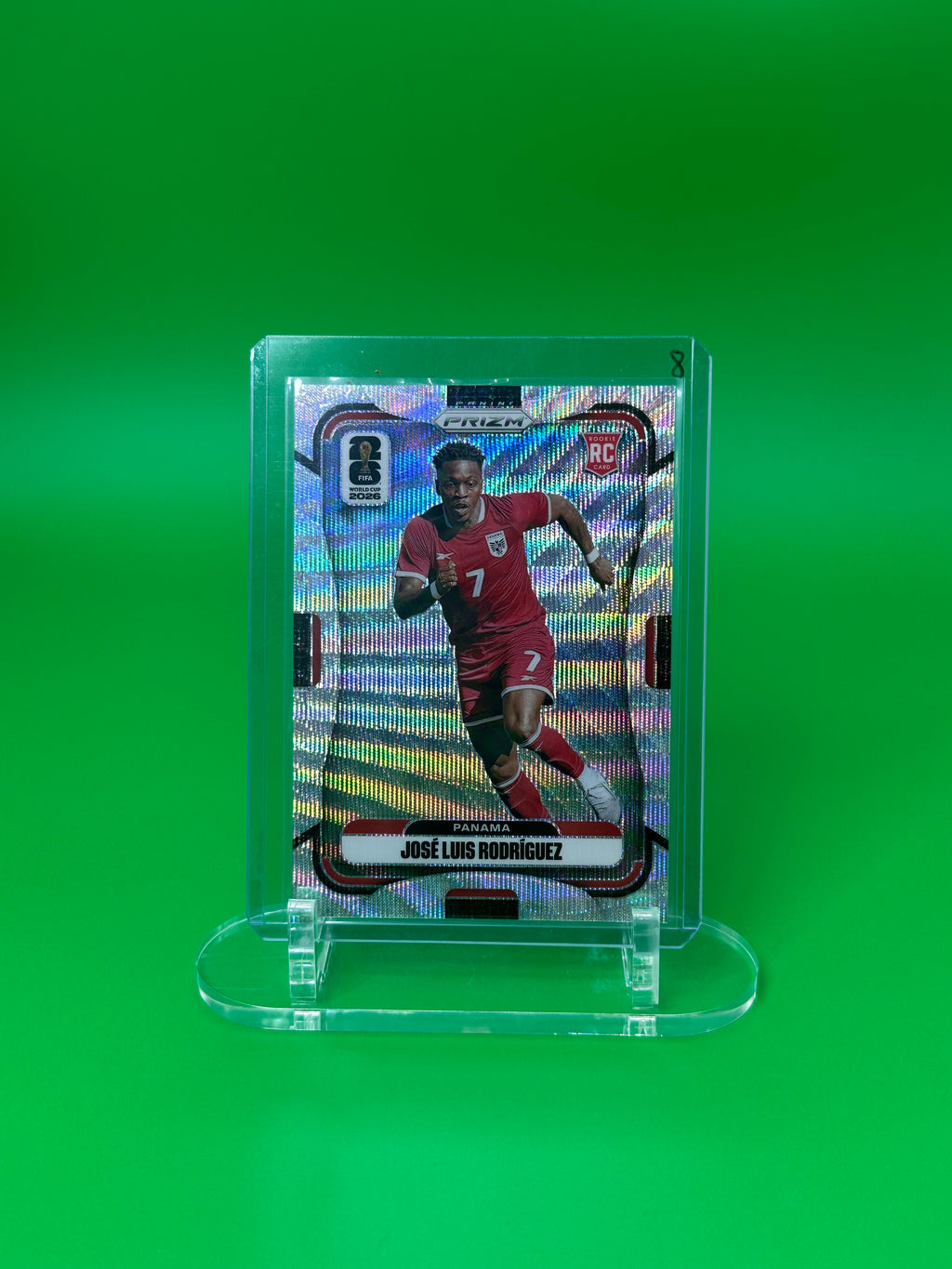 2026 Panini Prizm FIFA World Cup José Luis Rodríguez Rookie Wave Prizm