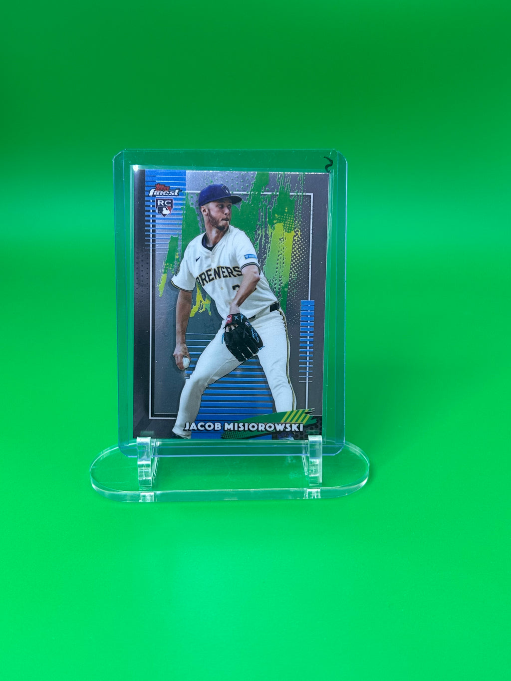2026 Topps Finest Jacob Misiorowski Common Base RC