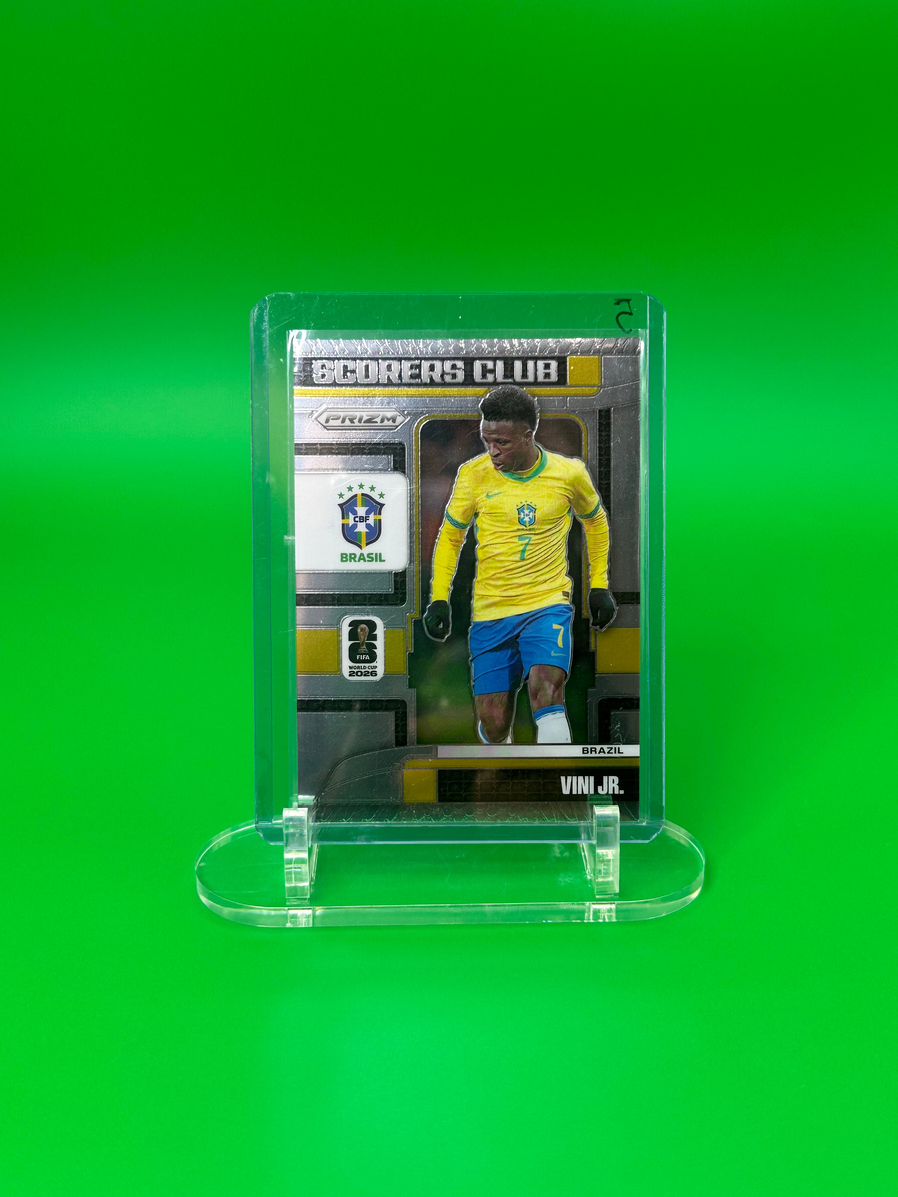 2026 Panini Prizm FIFA World Cup Vinícius Júnior Scorers Club