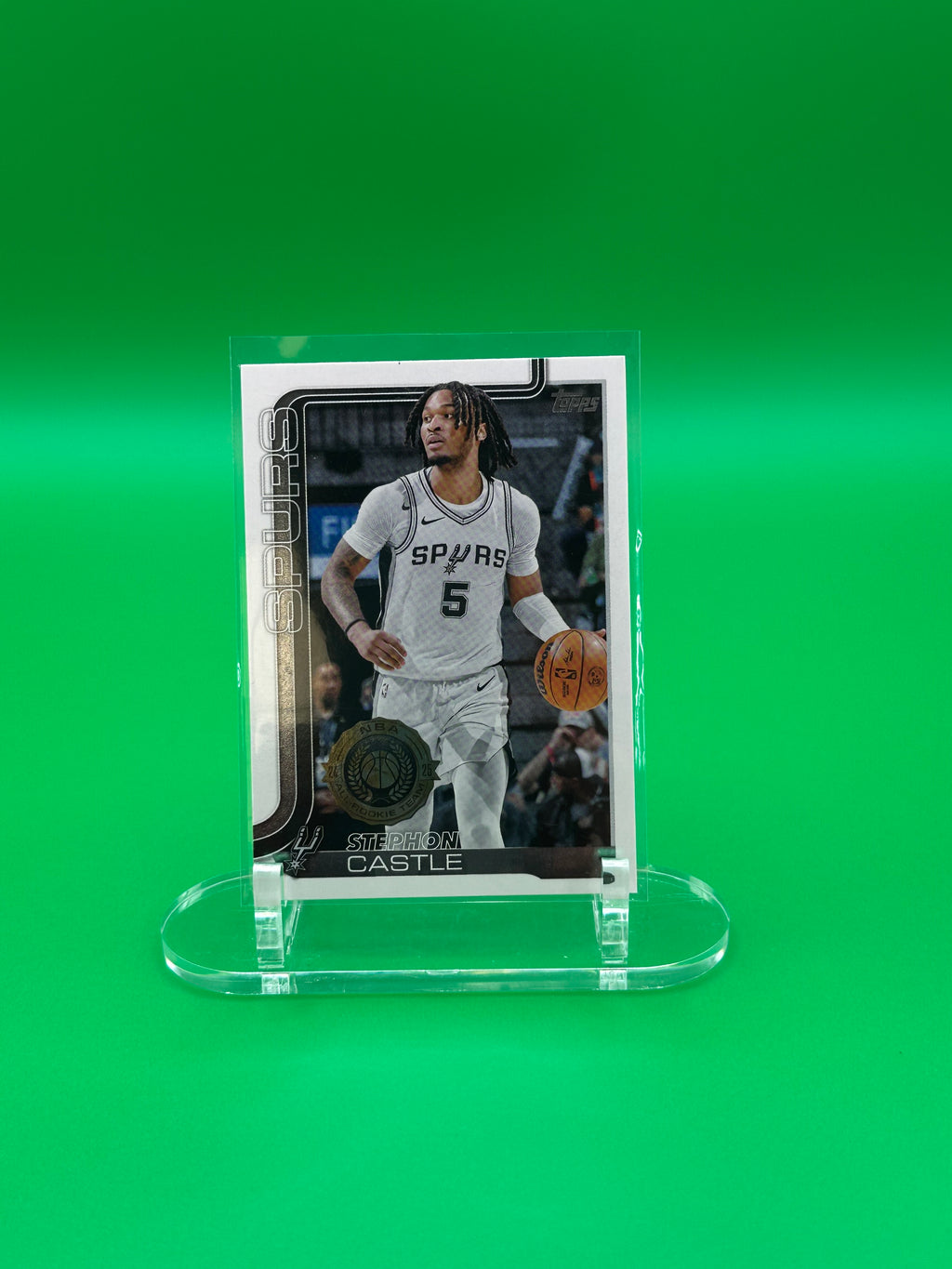 2025 Topps Stephon Castle All Rookie Team RC San Antonio Spurs