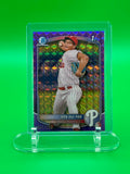 Wen-Hui Pan 2025 Bowman Chrome Purple Refractor #67/250 Baseball Card