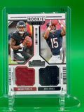 2024 Panini Contenders Rookie Ticket Michael Penix Jr. Rome Odunze Dual Rookie Patch