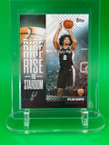 2025 Dylan Harper Rise To Stardom Rookie Card RC San Antonio Spurs Topps