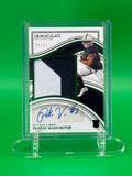 2023 Panini Immaculate Collection Parker Washington Rookie Patch Auto #11/13