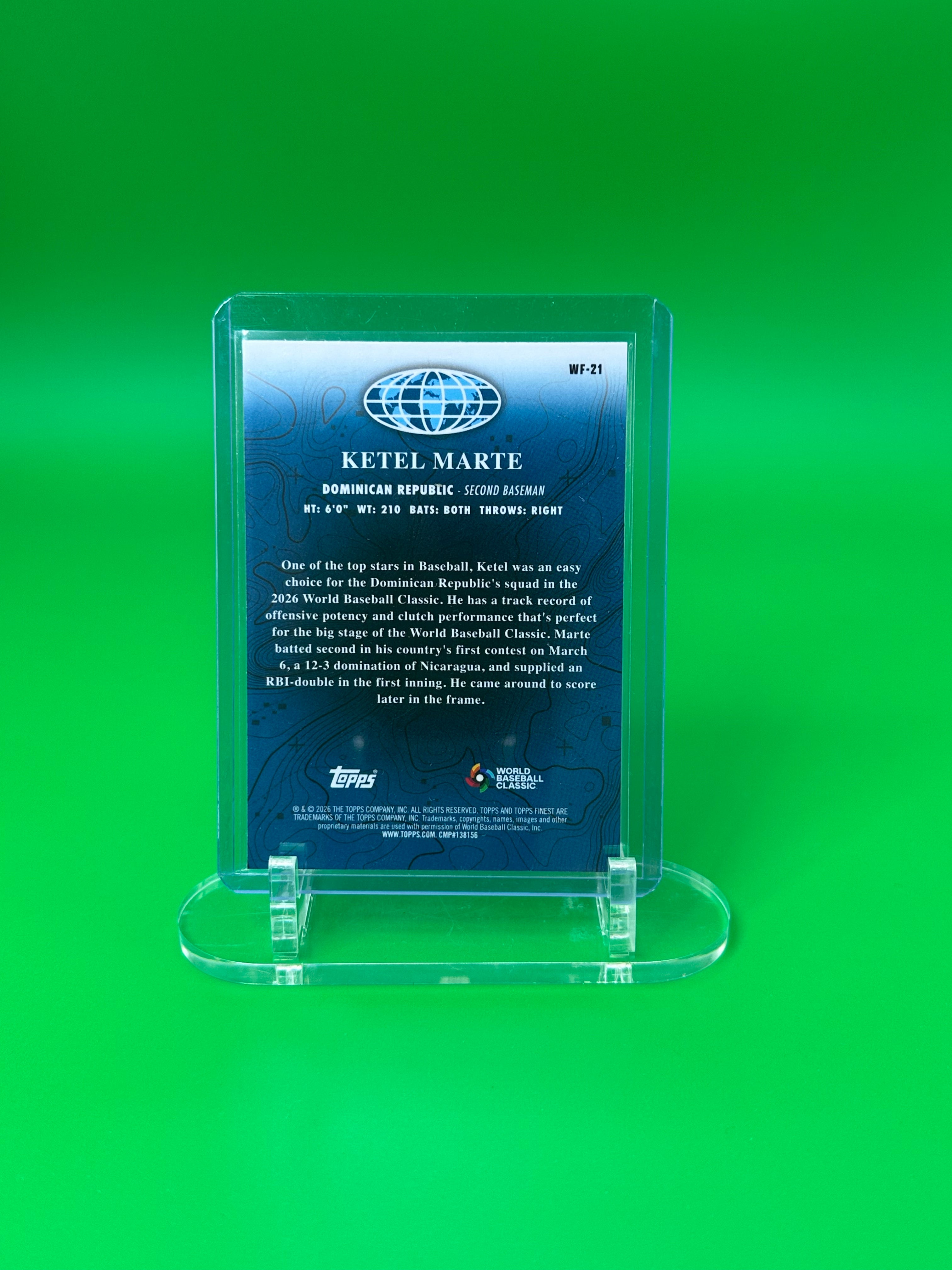 2026 Topps Finest Ketel Marte World's Finest