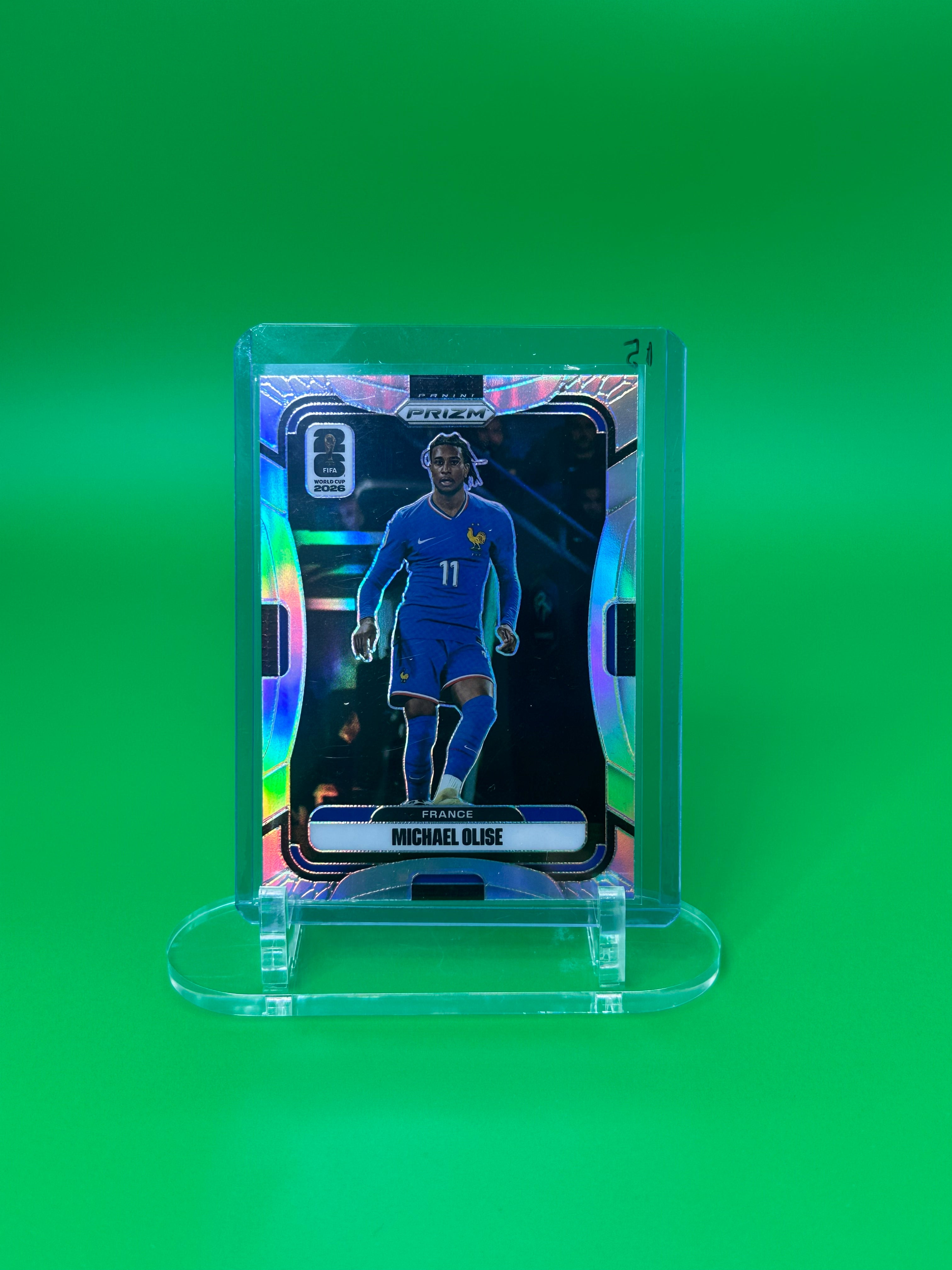 2026 Panini Prizm FIFA World Cup Michael Olise Silver Prizm