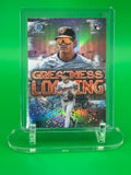 2025 Bowman Chrome COBY MAYO Greatness Loading Refractor Orioles Rookie Insert