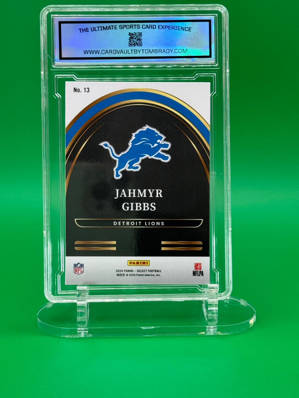 2024 Panini Select Jahmyr Gibbs Future Detroit Lions Insert
