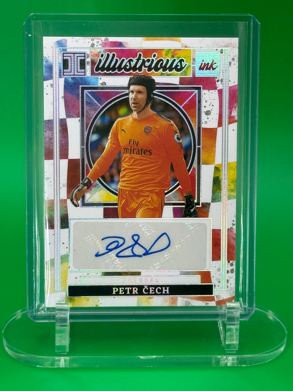 2024-25 Panini Impeccable Petr Cech Auto 9/10 Arsenal