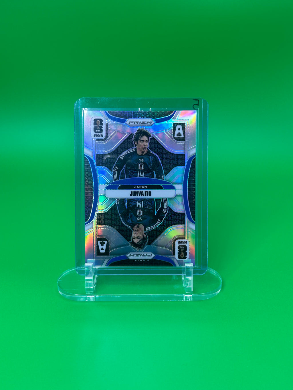 2026 Panini Prizm FIFA World Cup Junya Ito Aces Insert Refractor