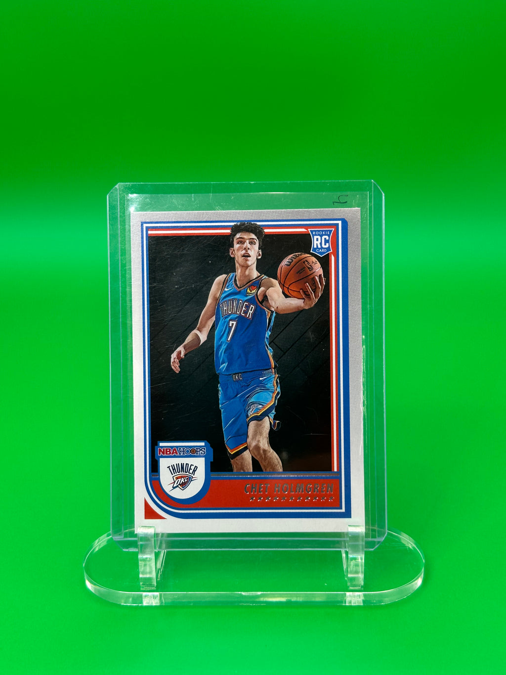 2022-23 Panini NBA Hoops Chet Holmgren Rookie RC Oklahoma City Thunder