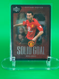 2003 Upper Deck Ryan Giggs Solid Goal Manchester United Insert