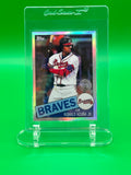Ronald Acuna Jr 2025 Topps 35th Anniversary Refractor Baseball Card