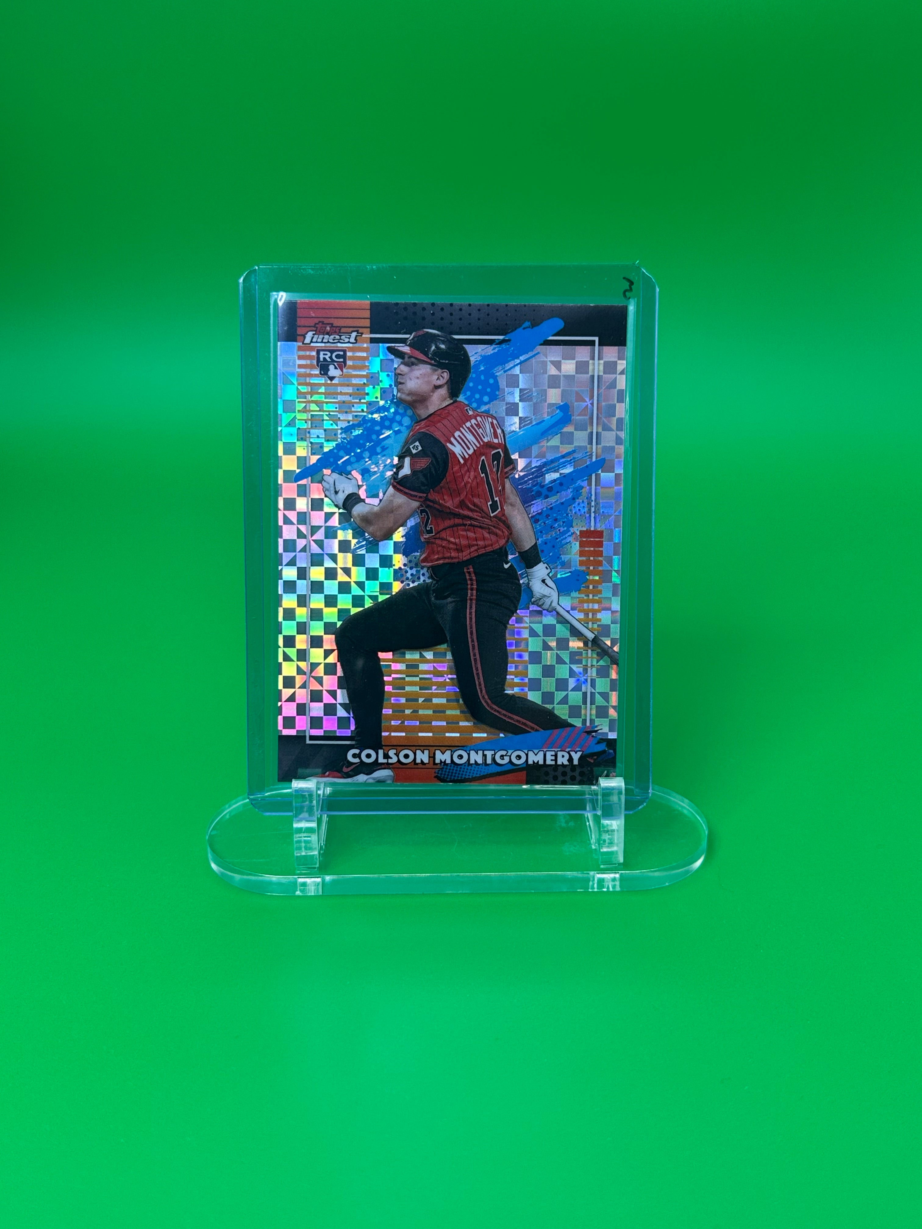 2026 Topps Finest Colson Montgomery Uncommon X-Fractor RC
