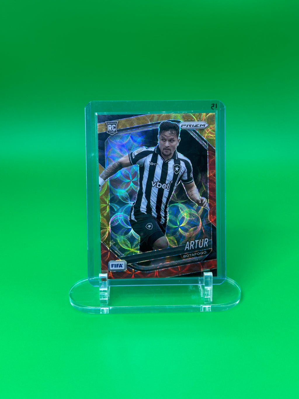 2025-26 Panini Prizm FIFA Artur Rookie RedGold Prizm SSP RC