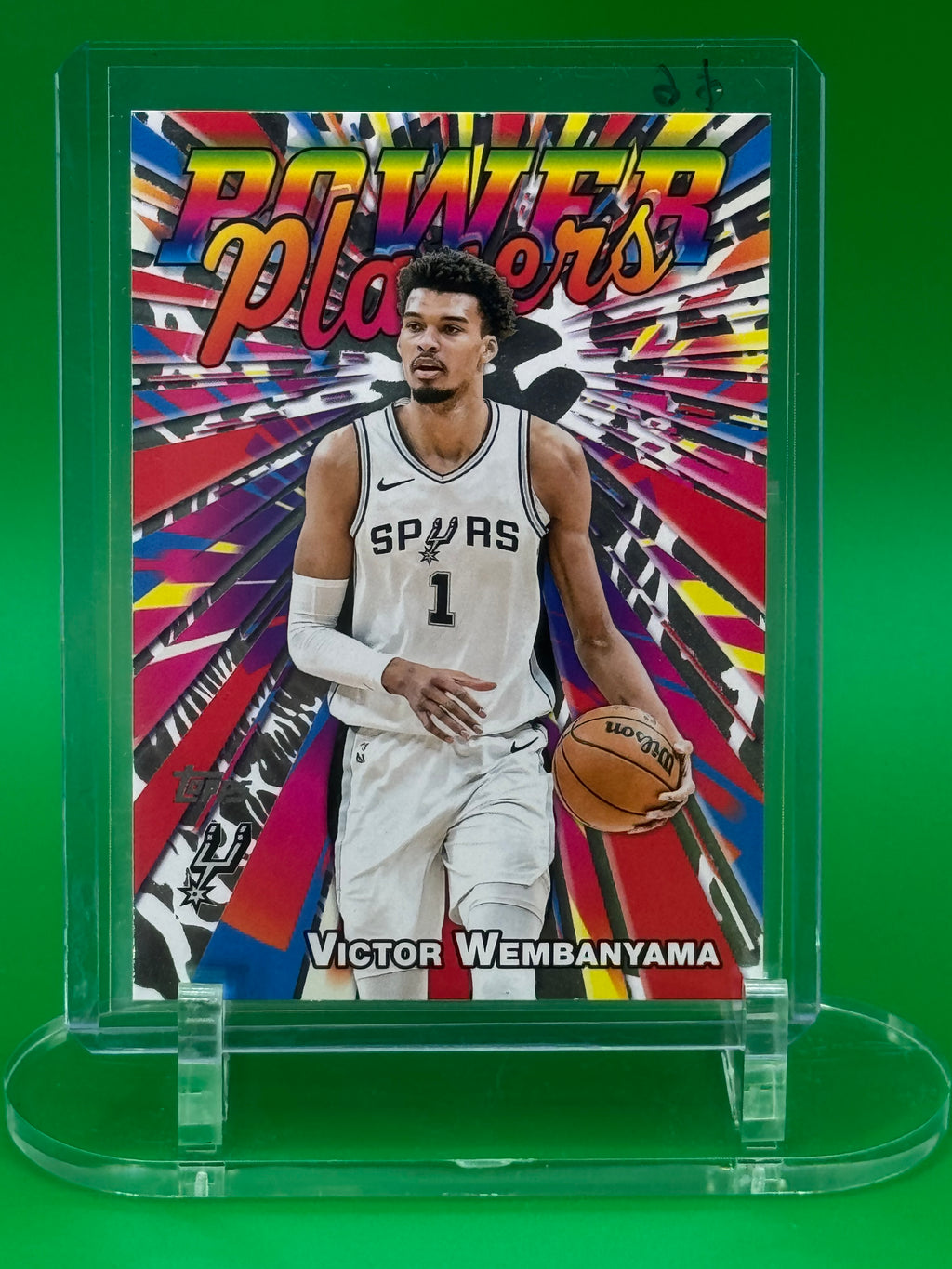 2025 Topps Power Players Victor Wembanyama San Antonio Spurs