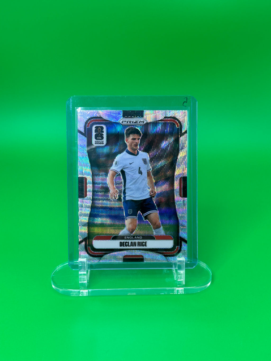 2026 Panini Prizm FIFA World Cup Declan Rice Wave Prizm