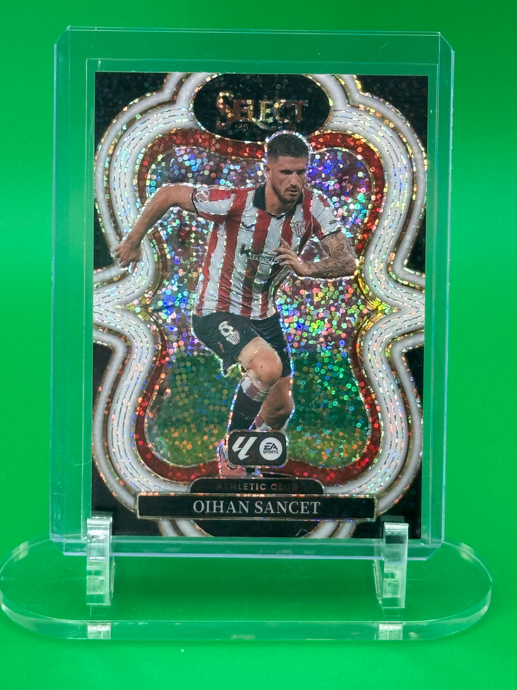 2025-26 Panini Select La Liga White Sparkle Limited Release OIHAN SANCET Mezzanine Athletic Club Bilbao EA Sports FC