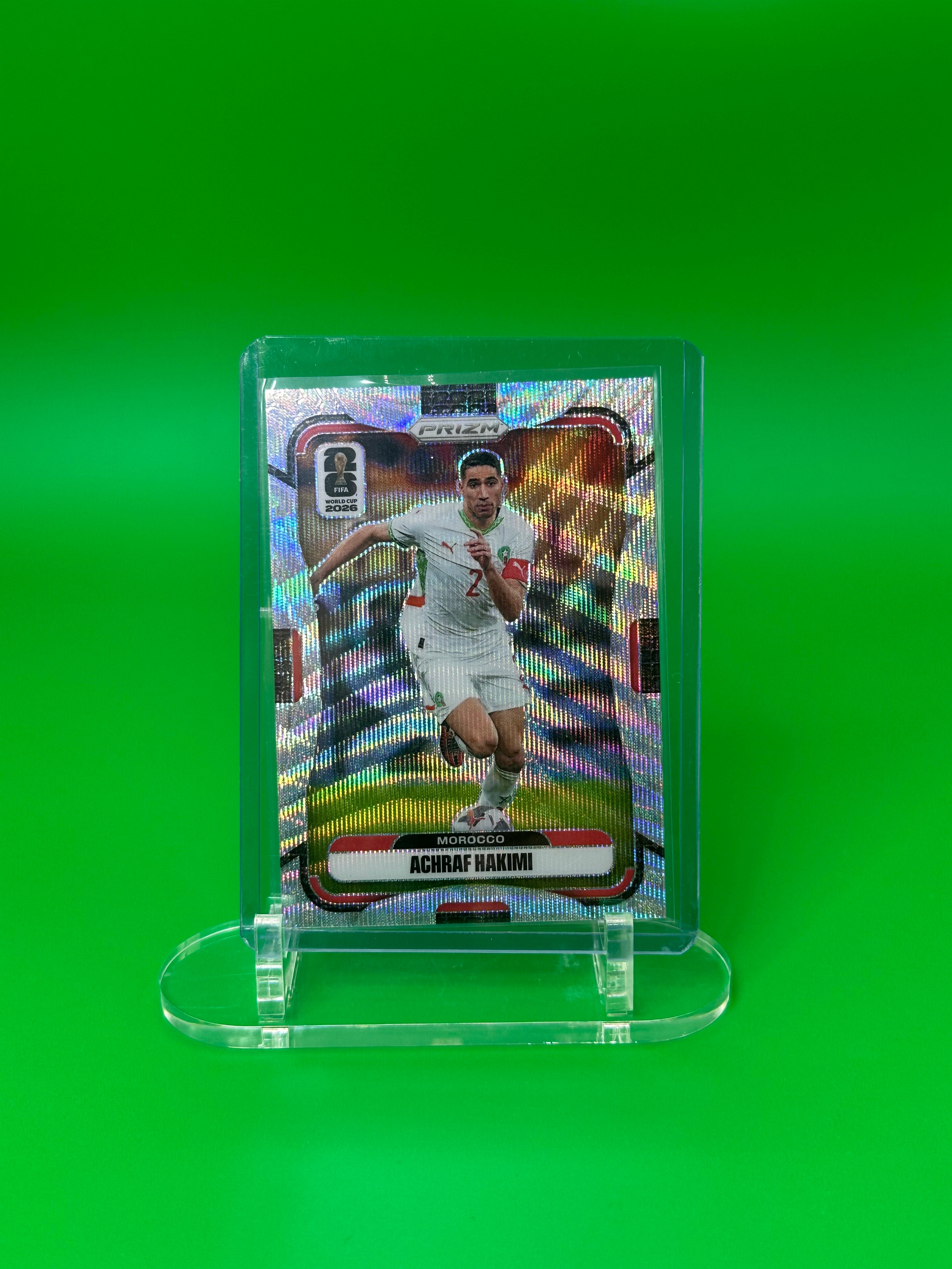 2026 Panini Prizm FIFA World Cup Achraf Hakimi Wave Prizm