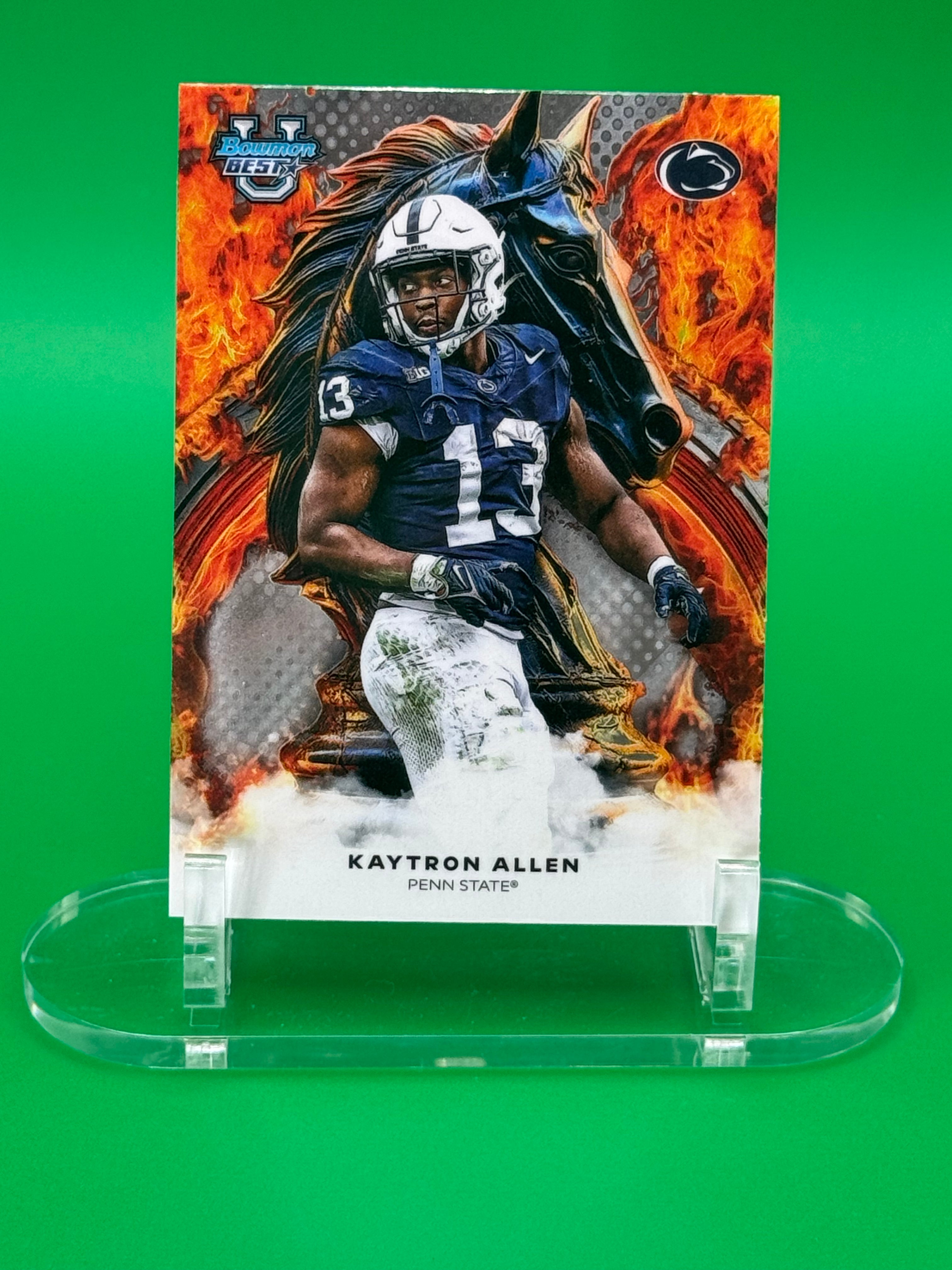 2025 Bowman Best U KAYTRON ALLEN Workhorse Insert Penn State Football
