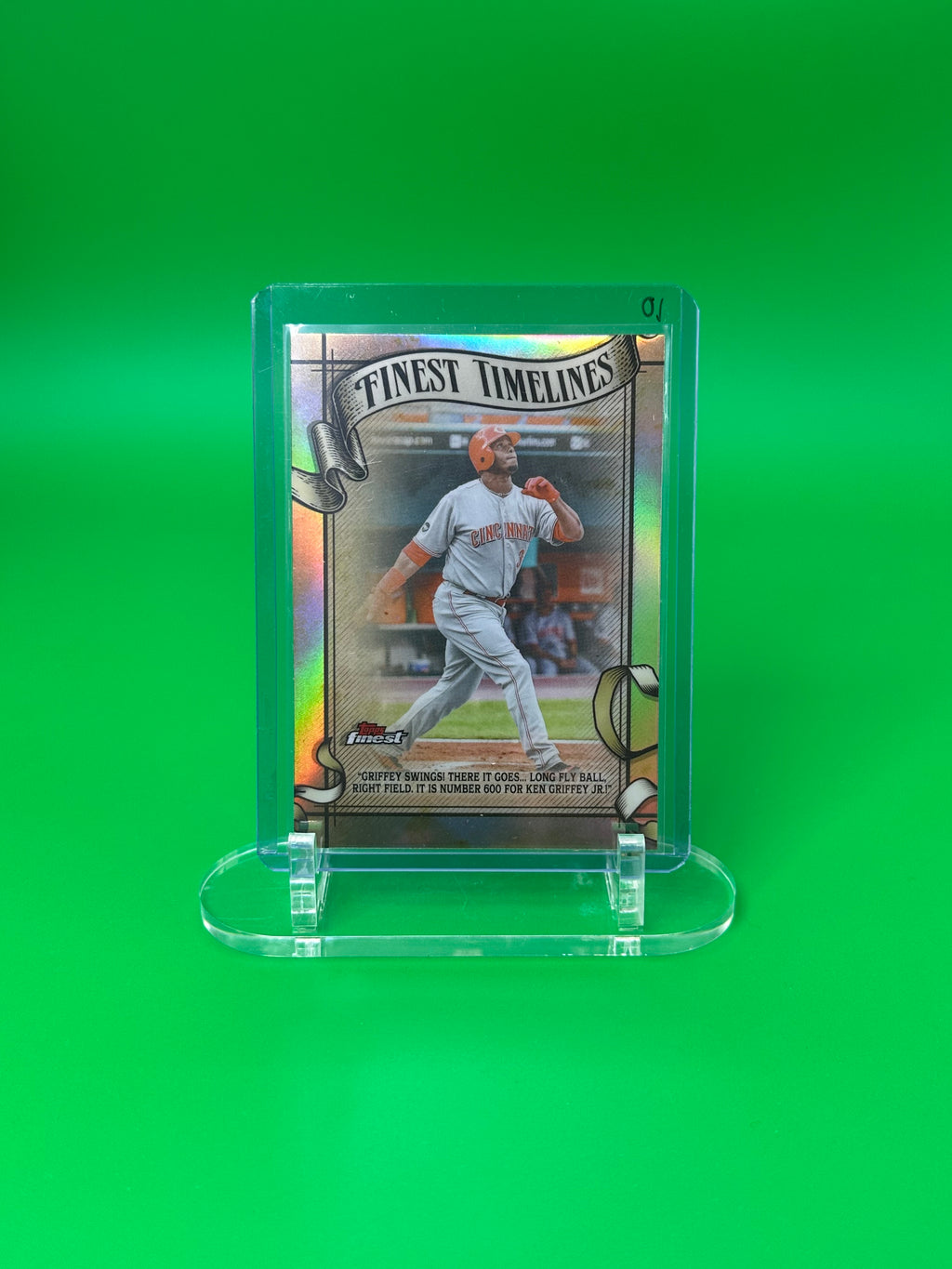 2026 Topps Finest Ken Griffey Jr. Timelines Refractor