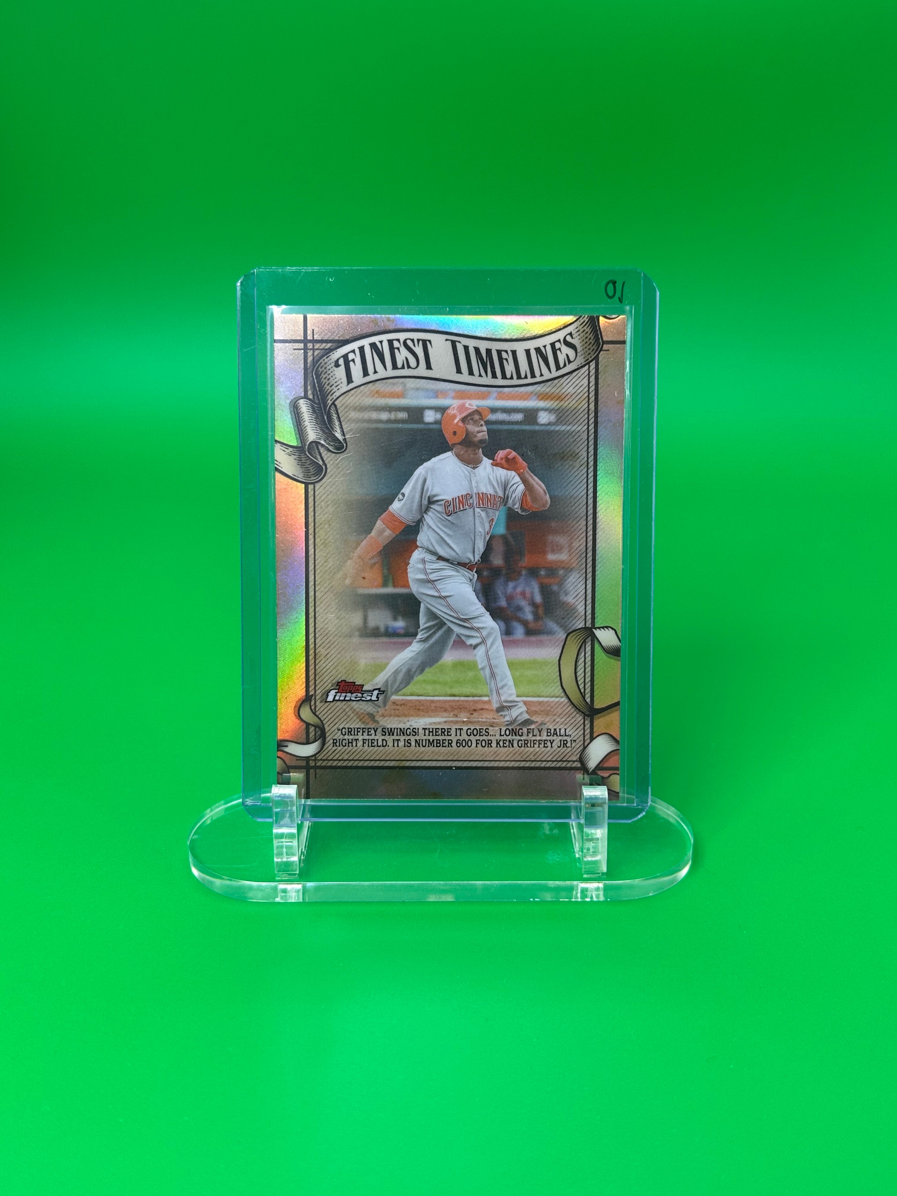 2026 Topps Finest Ken Griffey Jr. Timelines Refractor