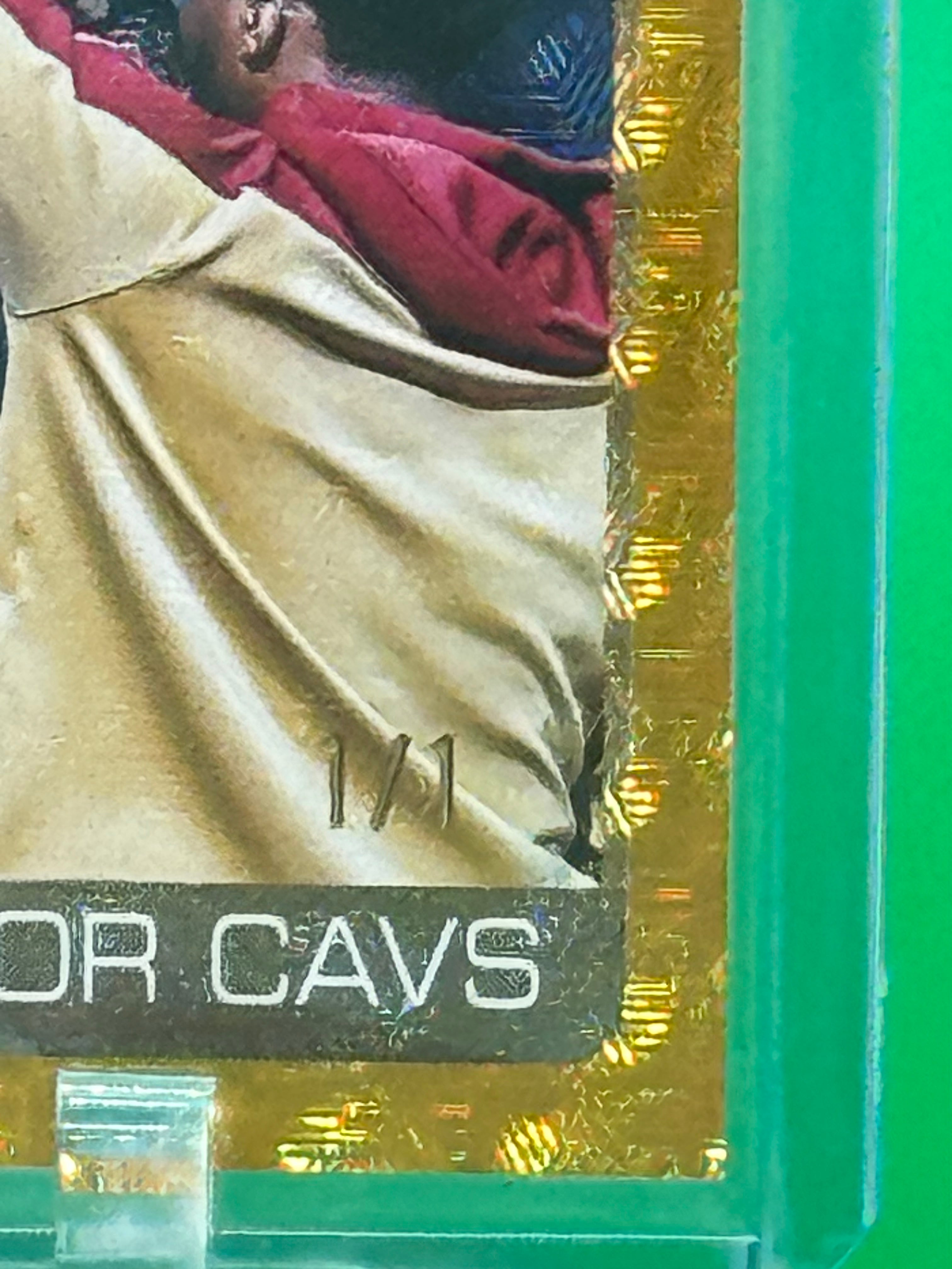 2025 Topps Cleveland Cavaliers “FOR THE LAND” GOLD 1/1 Mitchell/Allen NBA