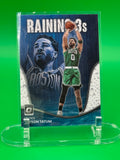 2023 Donruss Optic Jayson Tatum Raining Threes Boston Celtics Insert