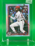 2025 Topps Chrome James Wood Rookie Refractor Washington Nationals