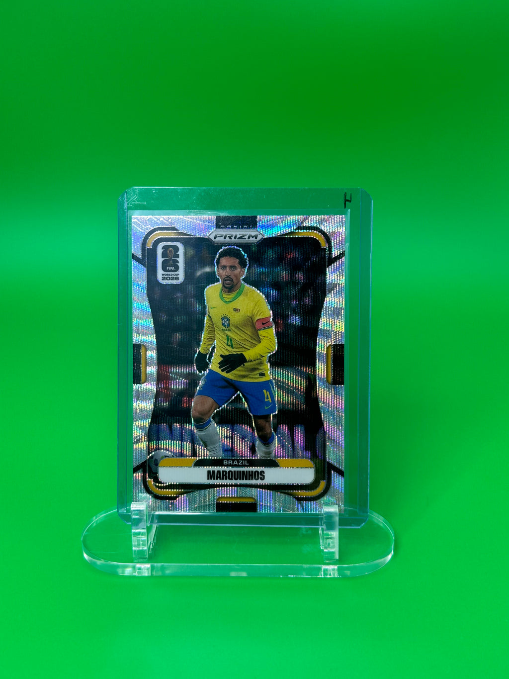 2026 Panini Prizm FIFA World Cup Marquinhos Wave Prizm