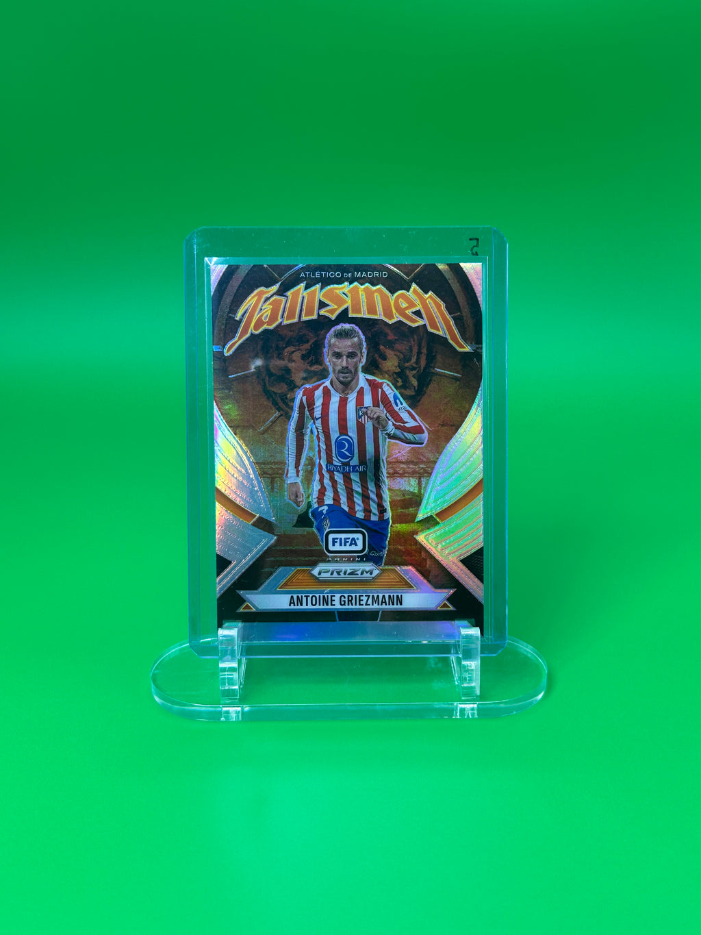 2025-26 Panini Prizm FIFA Antoine Griezmann Talisman Insert Refractor